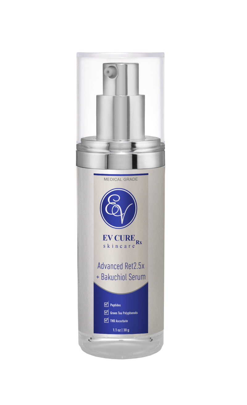 EV Cure Rx Advanced Ret2.5x + Bakuchiol Serum